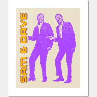 Sam and Dave \\ // Soul Man Retro R&B Duo FanArt Posters and Art